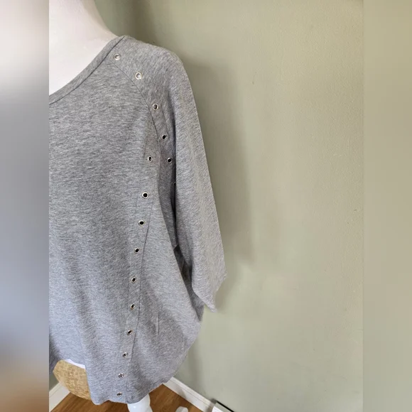 Michael Michael Kors Top sz Medium Gray - Picture 2 of 5
